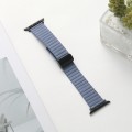 For Apple Watch Series 8 41mm Water Ripple Magnetic Folding Buckle Watch Band, Style: Bold Version(L