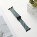 For Apple Watch Series 5 40mm Water Ripple Magnetic Folding Buckle Watch Band, Style: Bold Version(D