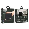 hoco HC22 Auspicious Outdoor Bluetooth 5.2 Speaker Support TF Card / FM / TWS(Black)