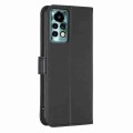 For Xiaomi Redmi Note 11 Pro Global Four-leaf Embossed Leather Phone Case(Black)