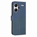 For Xiaomi Redmi Note 13 Pro+ 5G Four-leaf Embossed Leather Phone Case(Blue)