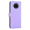 For Xiaomi Mi 10T Lite Four-leaf Embossed Leather Phone Case(Purple)