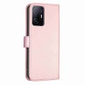 For Xiaomi 11T / 11T Pro Four-leaf Embossed Leather Phone Case(Pink)