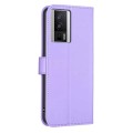 For Xiaomi Redmi K60 / K60 Pro Four-leaf Embossed Leather Phone Case(Purple)