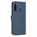 For Xiaomi Redmi Note 8 Four-leaf Embossed Leather Phone Case(Blue)