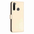 For Xiaomi Redmi Note 8 Four-leaf Embossed Leather Phone Case(Gold)