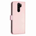 For Xiaomi Redmi Note 8 Pro Four-leaf Embossed Leather Phone Case(Pink)