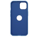 For iPhone 15 NILLKIN Super Frosted Shield Pro Phone Protective Case With LOGO Cutout(Blue)