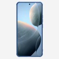 For Xiaomi Redmi K70/K70 Pro NILLKIN Black Mirror Prop CD Texture Mirror Precise Hole Phone Case(Blu