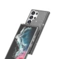 For Samsung Galaxy S24 Ultra 5G Shockproof Terminator Glitter Powder Phone Case(Black)