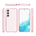 For Samsung Galaxy S24+ 5G Shockproof Terminator Glitter Powder Phone Case(Pink)