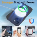 For iPhone 13 MagSafe Magnetic Liquid Silicone Phone Case with Ring Holder(Carbon Black)