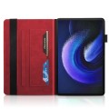 For Xiaomi Pad 6 Max 2023 Life Tree Series Horizontal Flip Leather Tablet Case(Red)