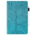 For Lenovo Tab M11 / Xiaoxin Pad 11 2024 Life Tree Series Horizontal Flip Leather Tablet Case(Lake B