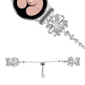 For Samsung Galaxy Watch6 / 6 Classic Bowknot Glitter Diamond Bracelet Watch Band(Silver)