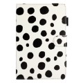 7 inch Dot Pattern Leather Tablet Case(White Black Dot)