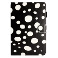 7 inch Dot Pattern Leather Tablet Case(Black White Dot)