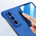 For Honor Magic Vs2 Integrated Skin Feel PC Phone Case with Pen / Pen Box(Light Blue)