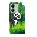 For Xiaomi Redmi 13C 5G / 4G 3D Painting Pattern Flip Leather Phone Case(Bamboo Panda)