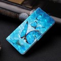 For Xiaomi Redmi Note 13 4G 3D Painting Pattern Flip Leather Phone Case(Three Butterflies)