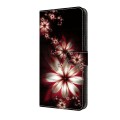 For Honor Magic6 Lite Crystal 3D Shockproof Protective Leather Phone Case(Fantastic Flower)
