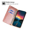 For Xiaomi Redmi K60 Ultra Gloss Oil Solid Color Magnetic Leather Phone Case(Rose Gold)