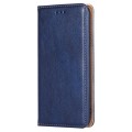 For Sharp Aquos Sense 8 SHG11/SH-54D Gloss Oil Solid Color Magnetic Leather Phone Case(Blue)