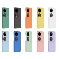 For Huawei Pocket 2 Skin Feel PC Phone Case(Sakura Purple)