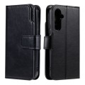 For Samsung Galaxy S24 5G Tri-Fold 9-Card Wallets Leather Phone Case(Black)