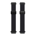 DUX DUCIS Mixture Pro Series Magnetic Buckle Nylon Braid Watch Band, Size:20mm(Midnight)
