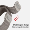 For Apple Watch SE 2023 40mm DUX DUCIS Mixture Pro Series Magnetic Buckle Nylon Braid Watch Band(Cla
