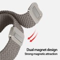 For Apple Watch Ultra 2 49mm DUX DUCIS Mixture Pro Series Magnetic Buckle Nylon Braid Watch Band(Cla