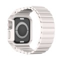 For Apple Watch Series 7 41mm DUX DUCIS OA Series Integrated Magnetic Watch Band(Starlight)