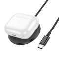 hoco CW50 Fast 3 in 1 MagSafe Magnetic Wireless Fast Charger(Black)