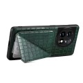 For OPPO K11 / OnePlus Nord CE3 5G Denior Imitation Crocodile Leather Back Phone Case with Holder(Gr