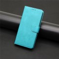 For Infinix Hot 40i Calf Texture Buckle Flip Leather Phone Case(Light Blue)