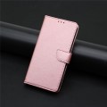 For Infinix Hot 40i Calf Texture Buckle Flip Leather Phone Case(Rose Gold)