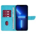 For Motorola Moto G Stylus 2023 4G Calf Texture Buckle Flip Leather Phone Case(Light Blue)