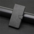 For Motorola Moto G34 5G Calf Texture Buckle Flip Leather Phone Case(Black)