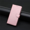 For OPPO Find X7 5G Calf Texture Buckle Flip Leather Phone Case(Rose Gold)