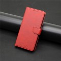 For Realme 12+ 5G Calf Texture Buckle Flip Leather Phone Case(Red)