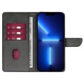 For Realme GT5 Pro 5G Calf Texture Buckle Flip Leather Phone Case(Black)