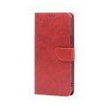 For TCL 20s / 20 5G / 20L / 20L+ Calf Texture Buckle Flip Leather Phone Case(Red)