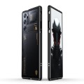 For ZTE nubia Red Magic 9 Pro/9 Pro+ Aurora Series Metal Frame Phone Case(Black Silver)