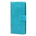 For Sony Xperia 5 V Calf Texture Buckle Flip Leather Phone Case(Light Blue)