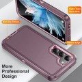 For Samsung Galaxy S24+ 5G Life Waterproof Rugged Phone Case(Purple + Pink)