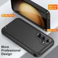 For Samsung Galaxy S23 FE 5G Life Waterproof Rugged Phone Case(Black)
