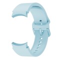 For Samsung Galaxy Watch 6 / 6 Classic Colorful Buckle Silicone Sport Watch Band(Light Blue)