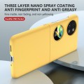 For Huawei Pocket 2 Skin Feel Nano Coating 360 Shockproof PC Phone Protective Case(Yellow)