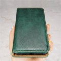 For Tecno Pova Neo 3 Gloss Oil Solid Color Magnetic Leather Phone Case(Green)